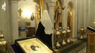 Патриарх Кирилл совершил литию по приснопамятному Патриарху Алексию II