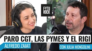 ¿SE JUSTIFICA EL PARO? ALFREDO ZAIAT con JULIA MENGOLINI en SEGUROLA