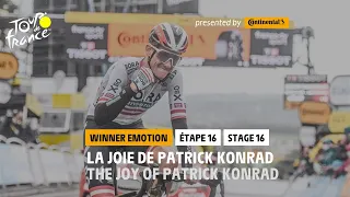 #TDF2021 - Stage 16 - Winner's emotion
