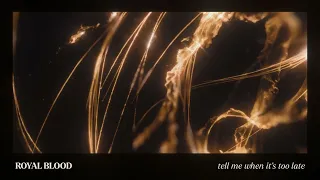 Royal Blood - Tell Me When It's Too Late (Official Visualiser)