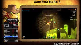 Speedrun Any% SteamWorld Dig - 33:11