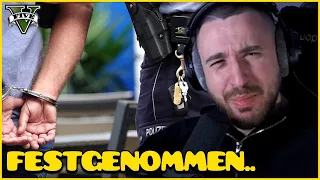 Ich wurde FESTGENOMMEN Die POLIZEI nimmt mich HOPS 👮‍♂ GTA RP#6