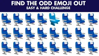 Find the Odd Emoji One Out Easy, Medium, Hard Challenge 👏 Emoji Quiz Puzzle 👩 Puzzle Hut