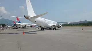 АЭРОПОРТ ТИВАТ, ЧЕРНОГОРИЯ. MONTENEGRO. AIRPORT TIVAT.