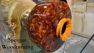 Woodturning - The Wood Shavings Hollow Form
