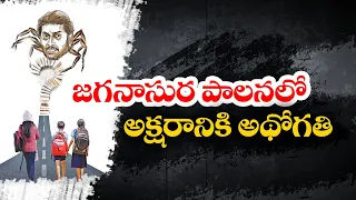 జగన్‌ పాలనలో విద్యావ్యవస్థ నాశనం | Education System Destroyed in 5 Yrs of Jagan Tenure