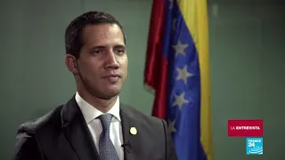 Juan Guaidó a France 24: "Se puede negociar con un dictador"