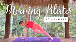 20-min MORNING PILATES || Energising strength & mobility flow (no equipment)