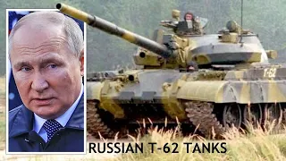 Shocked World, Russia will reactivate 800 Cold War-era T-62 tanks