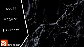 Houdini - Update and non-uniform Spiderweb