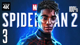 MARVEL'S SPIDER-MAN 2 – Прохождение [4K 100%] – Часть 3 | Человек-Паук 2 Геймплей на Русском на PS5