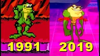 Evolution of Battletoads  1991-2019