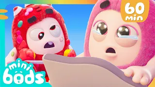 Oh No!!! My Painting Is Ruined! - Minibods | Mini Oddbods | Baby Oddbods | Funny Cartoons For Kids