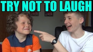 Try Not To Laugh Challenge W/ Callum