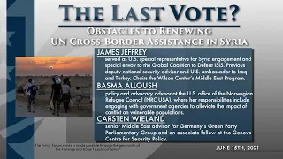 Policy Forum: The Last Vote? Obstacles to Renewing UN Cross-Border Assistance in Syria