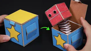 Making Boxy Boo surprise box | Project: Playtime | Poppy Playtime Crafts