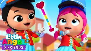 Jill's Princess Parade! | Little Angel And Friends Kid Songs