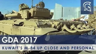 Kuwait's Unique M-84 (Yugoslav T-72) Main Battle Tank Up Close