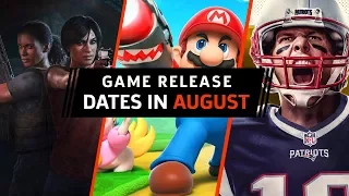 All Game Releases in  August 2017