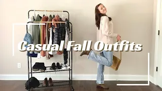 CASUAL FALL OUTFITS | fall fashion lookbook 2021 | cute, simple, and chic