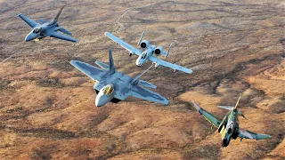 ¿Cuál es la Diferencia entre Aviones Caza, Interceptores, de Ataque a Tierra y Bombarderos?