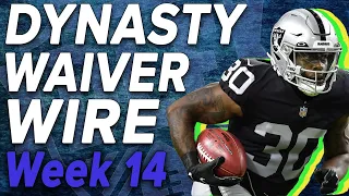 MUST ADD Waiver Wire Pickups for Week 14 in 2021 Dynasty Fantasy Football Leagues!