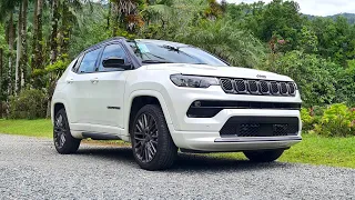 Jeep Compass Serie S 2023 teste completo na estrada! 0 A 100, CONSUMO E PREÇO - Ainda baixa óleo?