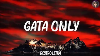 FloyyMenor - GATA ONLY (Letra) ft. Cris MJ 🍀Mezclar letras