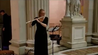 Syrinx [1913] by Claude Debussy live at Dublin City Hall - Faith Wasson, flute