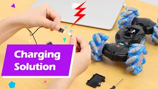 How to Charge a RC Stunt Car's Battery? #Tutorial