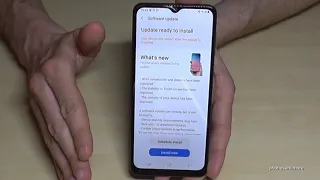 Samsung: How to make a Software update on Galaxy Smartphones?