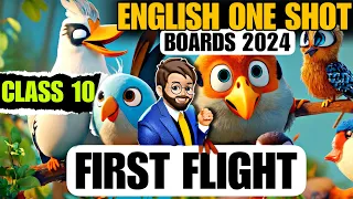 First Flight Class 10 One Shot | All Chapters | English Class 10 One Shot