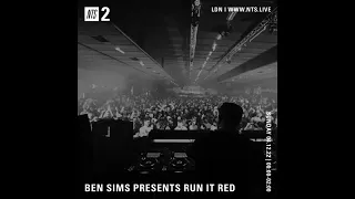 BEN SIMS Pres RUN IT RED 95  Dec 2022