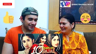 Akki and Mom Reaction | 10 years of Sajal Aly | YouTube Exclusive