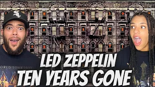 A VIBE!| FIRST TIME HEARING Led Zeppelin - Ten Years Gone REACTION