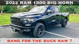 2022 Ram 1500 Big Horn 5.7L Hemi V8 Midnight Edition - POV Review/Drive - Still One Of D Best? Yes !