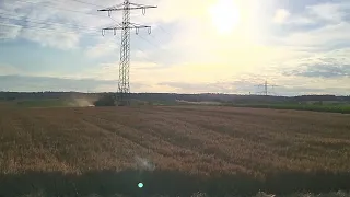 Farmvlog die Gerste wird Gedroschen