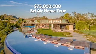 Inside a PREPOSTEROUS $75 Million Bel Air Masterpiece | Los Angeles Home Tour