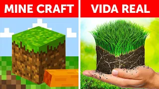 E se a Vida Real Fosse Como no Minecraft?