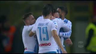 Il gol di Hamsik (74') - Bologna - Napoli 1-7 - Giornata 23 - Serie A TIM 2016/17