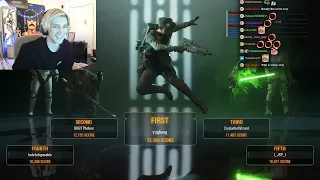 XQC PLAYS STAR WARS BATTLEFRONT II W/ FRIENDS