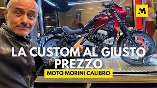 Nuova Moto Morini Calibro 650 2024! Tutte le caratteristiche della custom progettata in Italia