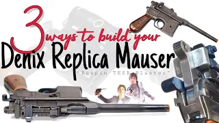 3 ways to Build your Denix REPLICA DL-44..