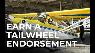 Earn A Tailwheel Endorsement