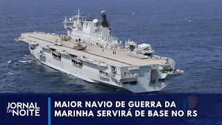 Conheça o maior navio da Marinha que levará ajuda ao RS