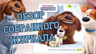 PANINI Тайная жизнь домашних животных - 2016г. Обзор собранной коллекции наклеек