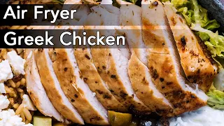 Air Fryer Greek Chicken | Easy, quick and delicious.