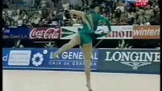 Alina Kabaeva RUS rope EC Granada 2002 AA FINAL