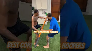 Javale McGee and Nic Claxton core training exercise #nba