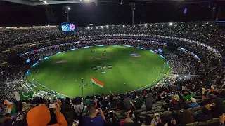 Melbourne cricket ground Light Show #melbournecricketground #indvspak #t20worldcup